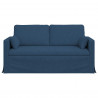 Sofa Niebieski 158 x 78 x 80 cm tkanina