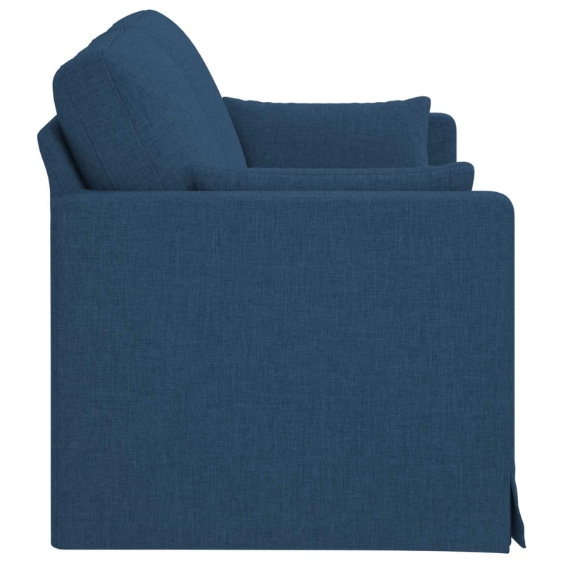 Sofa Niebieski 158 x 78 x 80 cm tkanina