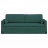Sofa Ciemna zieleń 198 x 78 x 80 cm tkanina