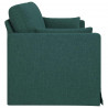 Sofa Ciemna zieleń 198 x 78 x 80 cm tkanina