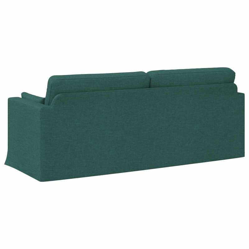 Sofa Ciemna zieleń 198 x 78 x 80 cm tkanina