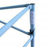 Namiot Imprezowy Antracyt 291 x 431 x 315 cm Materiał Oxford