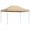 Namiot Imprezowy Beżowy 292 x 440 x 315 cm Materiał Oxford