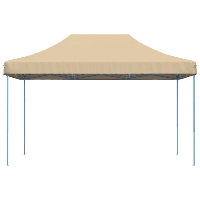Namiot Imprezowy Beżowy 292 x 440 x 315 cm Materiał Oxford
