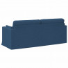 Sofa Niebieski 198 x 78 x 80 cm tkanina