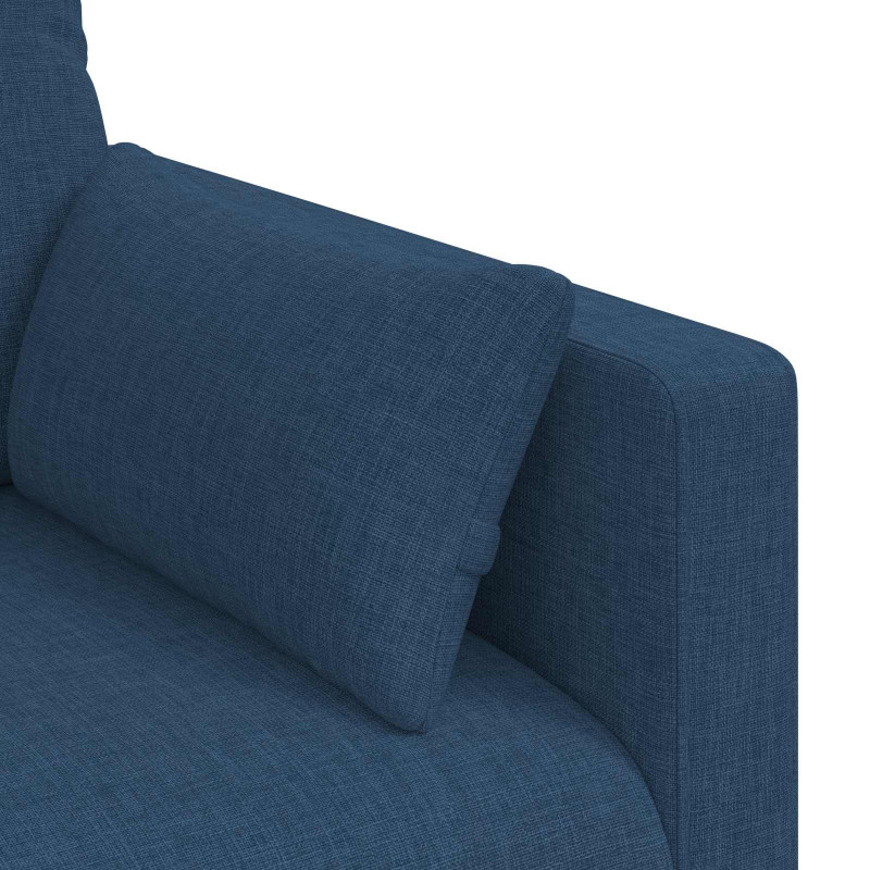 Sofa Niebieski 198 x 78 x 80 cm tkanina