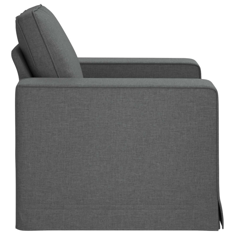 Sofa Ciemnoszary 103 x 80 x 82 cm tkanina