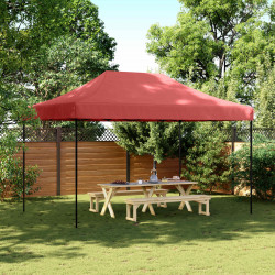 Namiot Imprezowy bordowy 292 x 440 x 315 cm Materiał Oxford