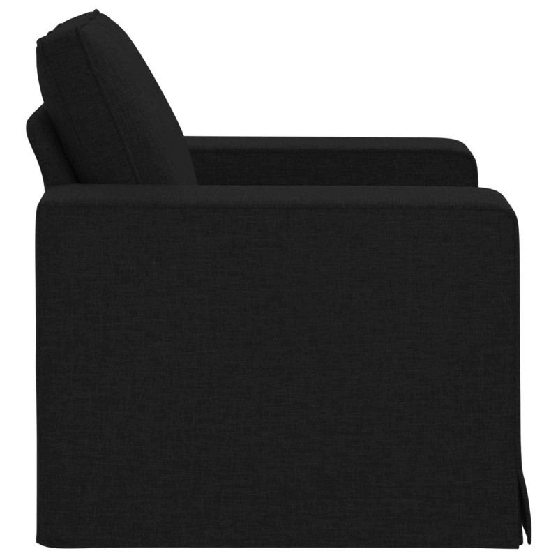 Sofa Czarny 103 x 80 x 82 cm tkanina