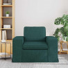 Sofa Ciemna zieleń 103 x 80 x 82 cm tkanina