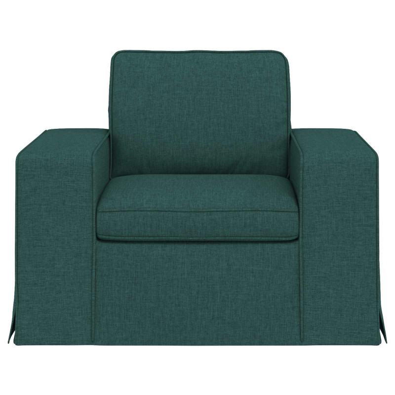 Sofa Ciemna zieleń 103 x 80 x 82 cm tkanina