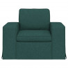 Sofa Ciemna zieleń 103 x 80 x 82 cm tkanina