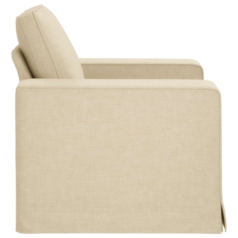 Sofa Kremowy 103 x 80 x 82 cm tkanina