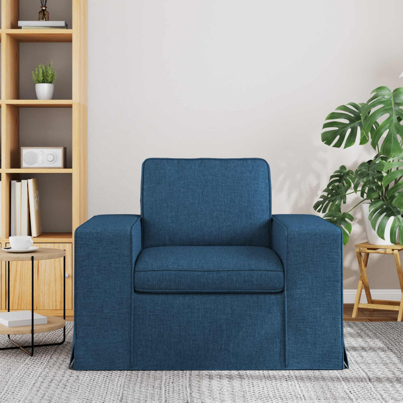 Sofa Niebieski 103 x 80 x 82 cm tkanina