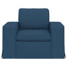 Sofa Niebieski 103 x 80 x 82 cm tkanina