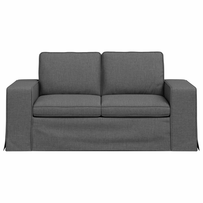 Sofa Ciemnoszary 162 x 80 x 82 cm tkanina