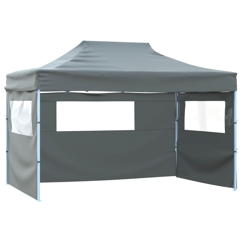 Namiot Imprezowy Antracyt 291 x 431 x 315 cm Materiał Oxford
