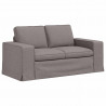 Sofa Ciemnoszary 162 x 80 x 82 cm tkanina
