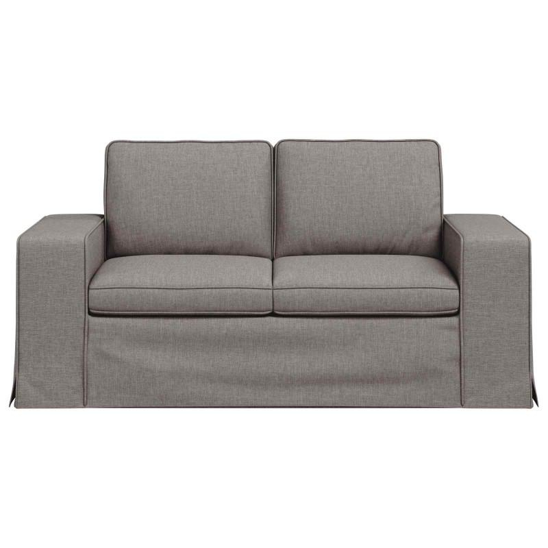 Sofa Ciemnoszary 162 x 80 x 82 cm tkanina