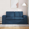 Sofa Niebieski 162 x 80 x 82 cm tkanina
