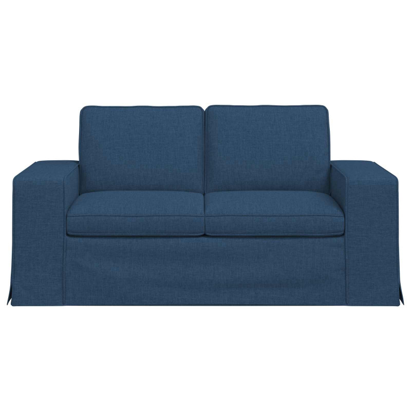 Sofa Niebieski 162 x 80 x 82 cm tkanina