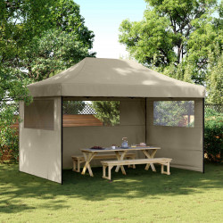 Namiot Imprezowy Ciemnoszary 292 x 440 x 315 cm Materiał Oxford