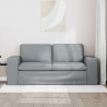 Sofa Jasnoszary 182 x 80 x 82 cm tkanina