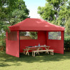 Namiot Imprezowy bordowy 292 x 440 x 315 cm Materiał Oxford