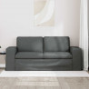Sofa Ciemnoszary 182 x 80 x 82 cm tkanina