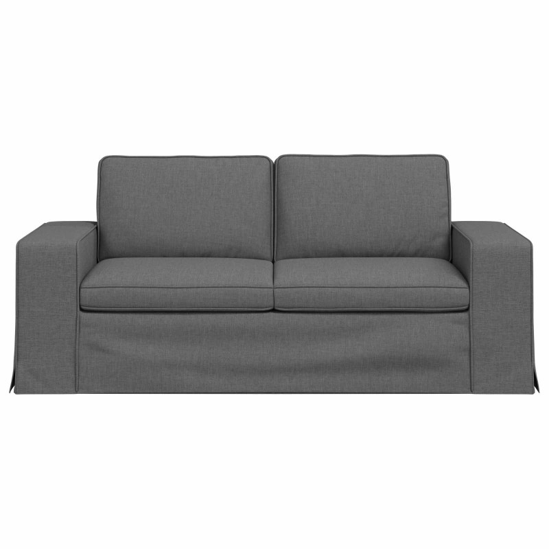 Sofa Ciemnoszary 182 x 80 x 82 cm tkanina