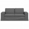 Sofa Ciemnoszary 182 x 80 x 82 cm tkanina