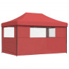 Namiot Imprezowy bordowy 292 x 440 x 315 cm Materiał Oxford