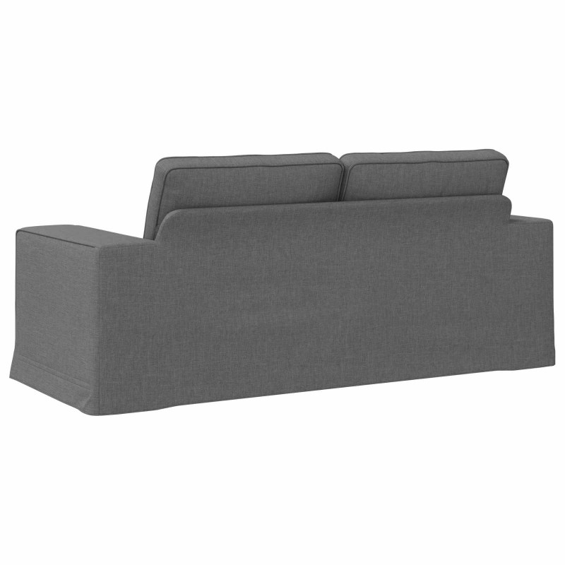 Sofa Ciemnoszary 182 x 80 x 82 cm tkanina