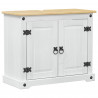 Szafka umywalkowa Biały 73 x 33 x 60 cm Lite drewno sosnowe