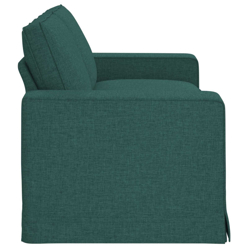 Sofa Ciemna zieleń 182 x 80 x 82 cm tkanina