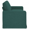 Sofa Ciemna zieleń 182 x 80 x 82 cm tkanina