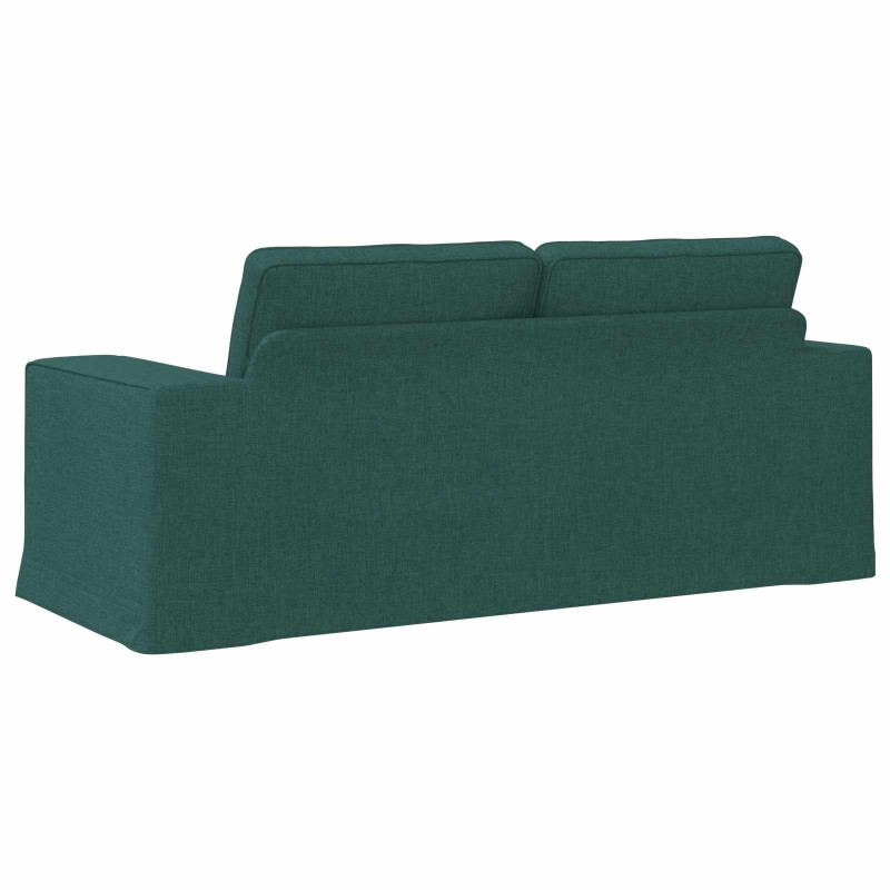 Sofa Ciemna zieleń 182 x 80 x 82 cm tkanina