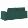 Sofa Ciemna zieleń 182 x 80 x 82 cm tkanina