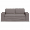 Sofa Ciemnoszary 182 x 80 x 82 cm tkanina