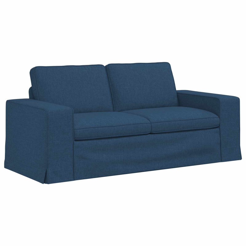 Sofa Niebieski 182 x 80 x 82 cm tkanina