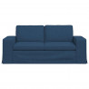 Sofa Niebieski 182 x 80 x 82 cm tkanina