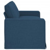 Sofa Niebieski 182 x 80 x 82 cm tkanina