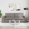 Sofa Ciemnoszary 222 x 80 x 82 cm tkanina