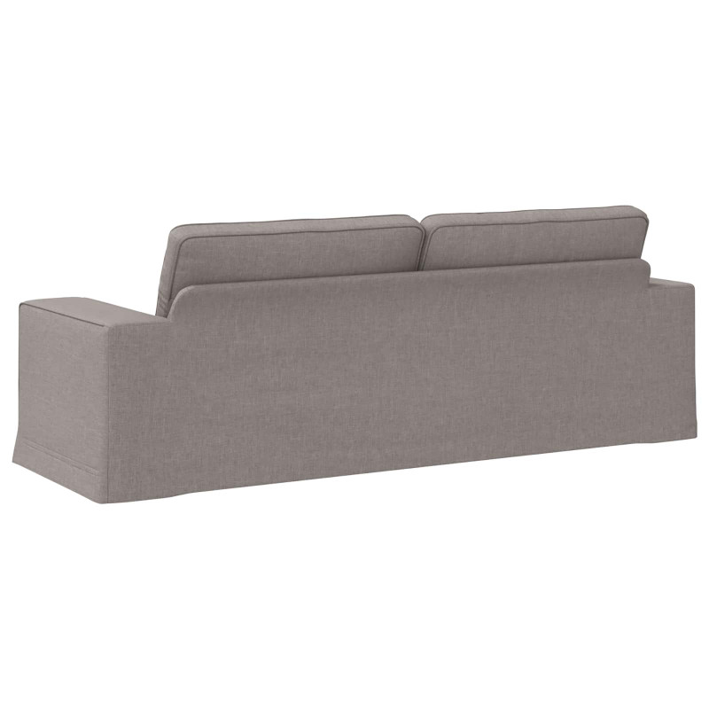 Sofa Ciemnoszary 222 x 80 x 82 cm tkanina