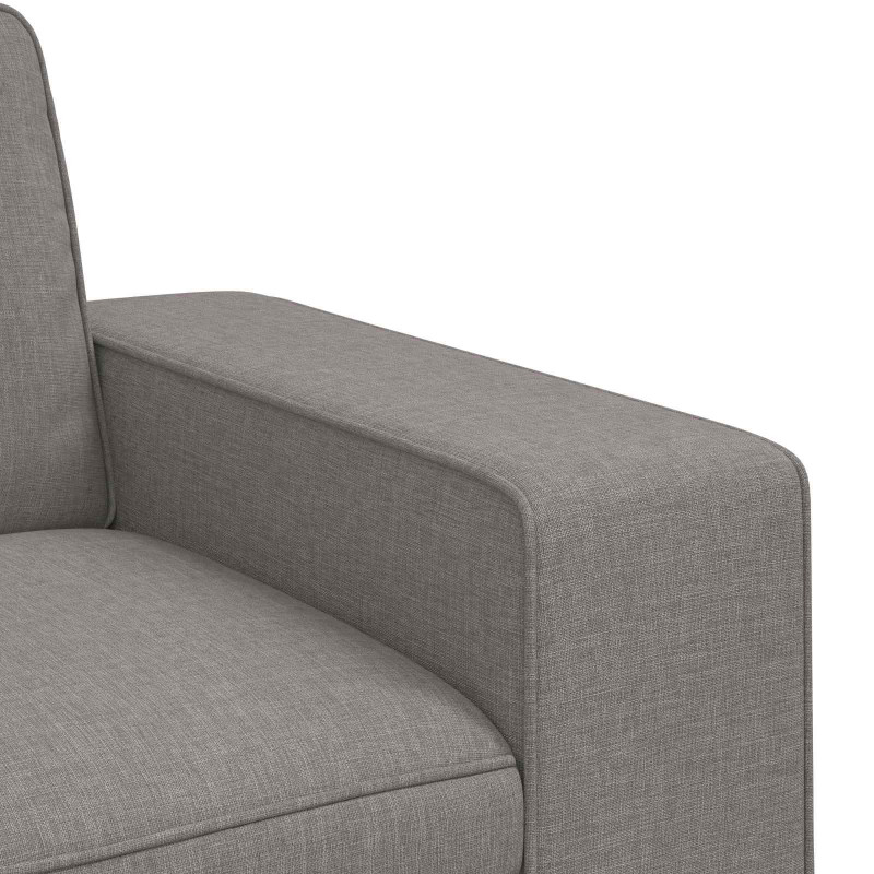 Sofa Ciemnoszary 222 x 80 x 82 cm tkanina