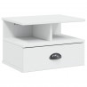 Szafka Nocna Hill Biały 40 x 31 x 27 cm Lite drewno sosnowe