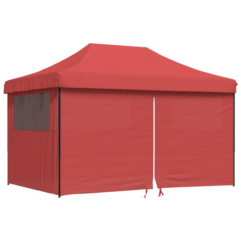 Namiot Imprezowy bordowy 292 x 440 x 315 cm Materiał Oxford