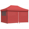 Namiot Imprezowy bordowy 292 x 440 x 315 cm Materiał Oxford