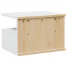Szafka Nocna Hill Biały 40 x 31 x 27 cm Lite drewno sosnowe