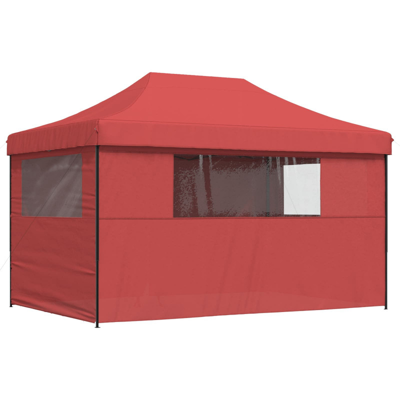 Namiot Imprezowy bordowy 292 x 440 x 315 cm Materiał Oxford